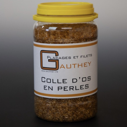 Colle d'os en perle