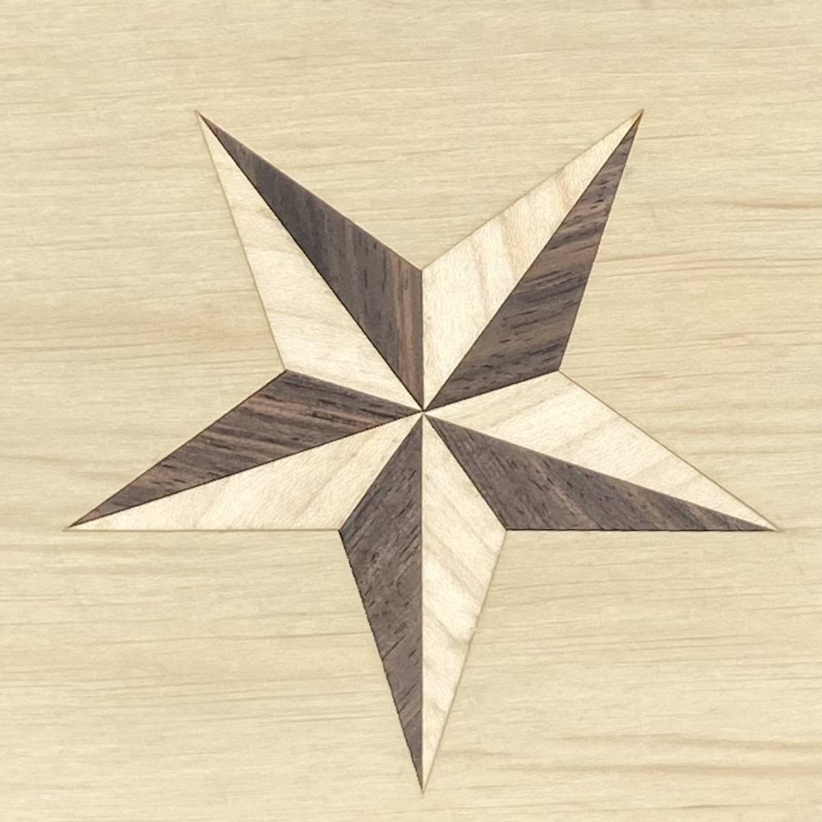 Marqueterie Rose des vents Mdg 02-Placages et Filets GAUTHEY