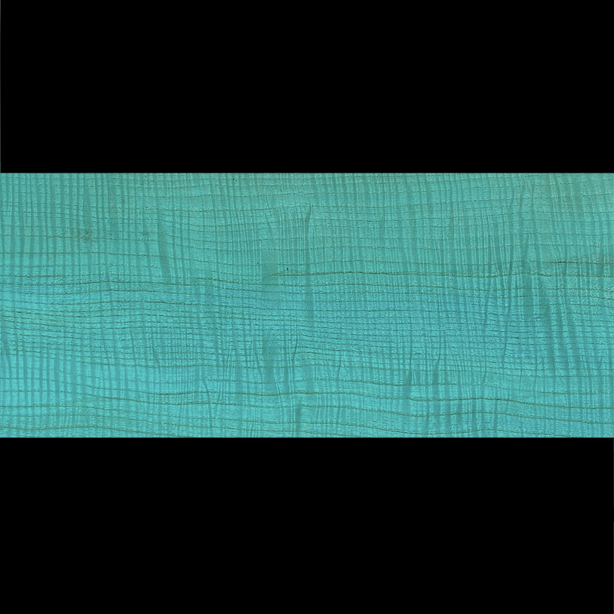 Placage Frêne ondé Bleu Lagon