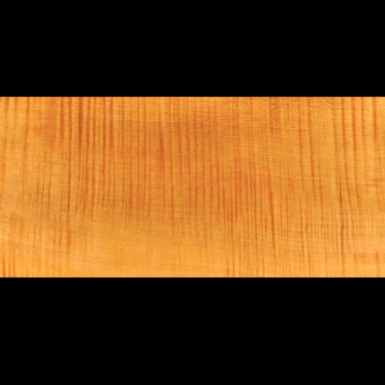 Placage Sycomore ondé orange