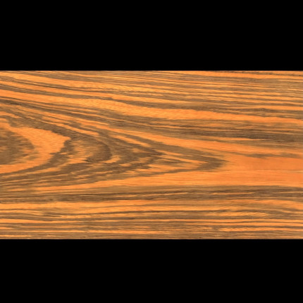 Placage Zébrano orange