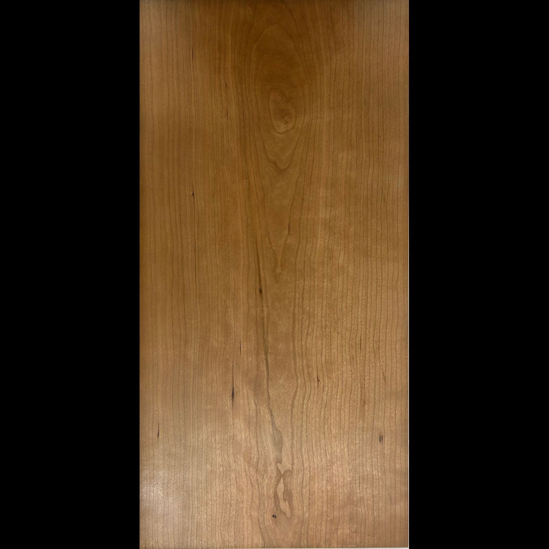 Panneau MDF 3 Plaqué Merisier Verni