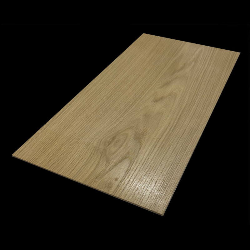 Panneau MDF 3 Plaqué Chêne Verni