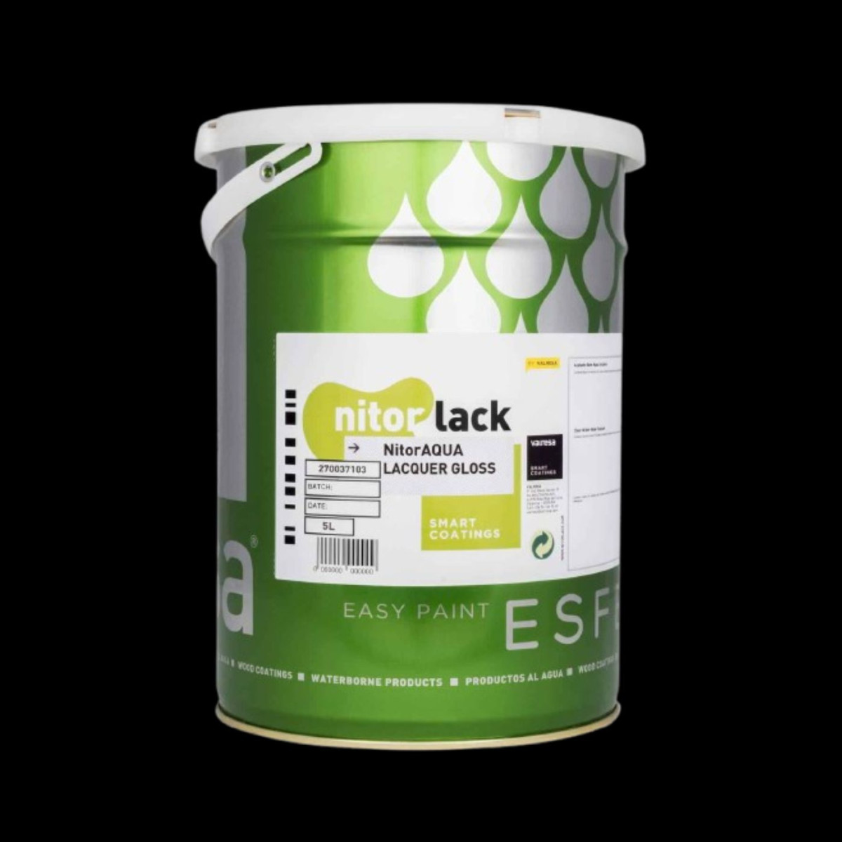 VERNIS AQUA Brillant NITORLACK 5L