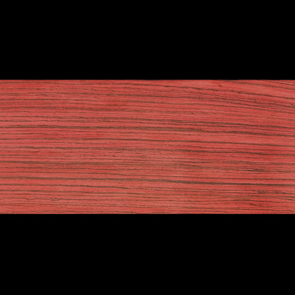 Placage Zébrano rouge