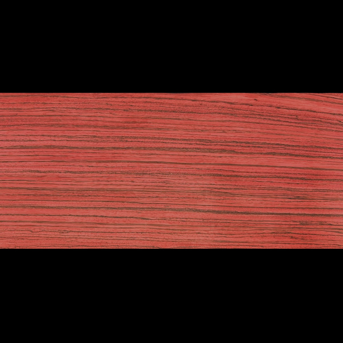 Placage Zébrano rouge