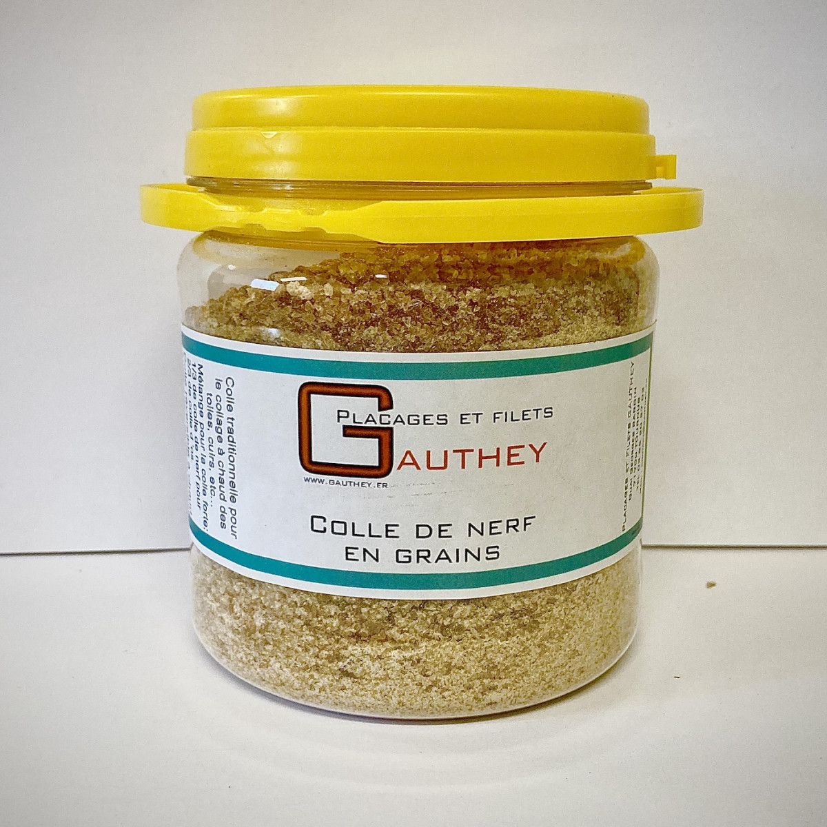 Colle de nerf en grain