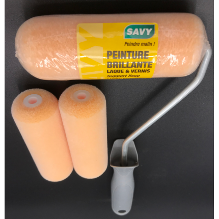 Rouleaux mousse pour encollage + 2 Recharges