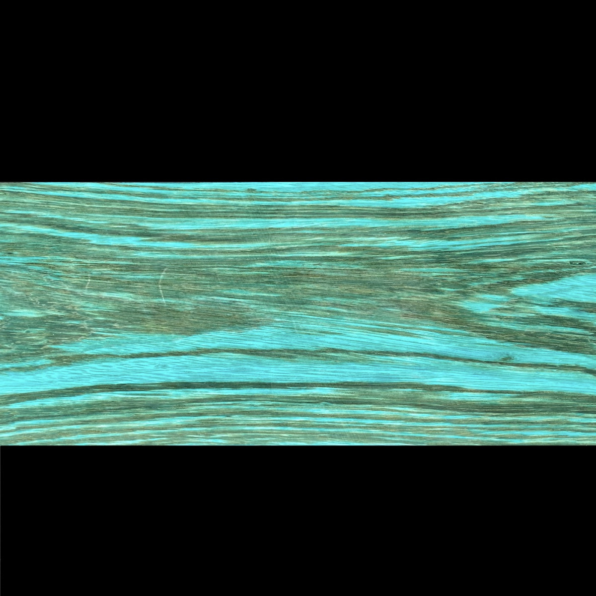 Placage Zébrano Bleu lagon